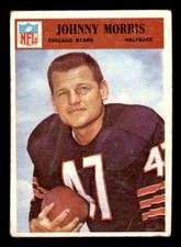 1966 Philadelphia Football #36 Johnny Morris GD *e1