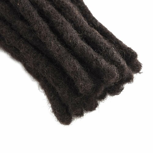 Dreadlock Extensions Human Hair Handmade Crochet Locs Extensions Hip-hop Reggae - Picture 20 of 67