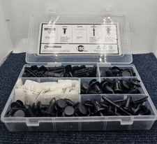 ( 150 PIECES ) MOVELAND Mixed Plastic Fasteners Retainer Clips Rivets