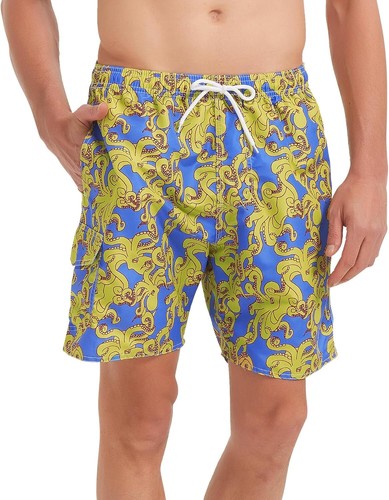 Mens Swim Trunks Quick Dry Swim Shorts with Mesh Lining and Pockets 7 Inch - Picture 26 of 30