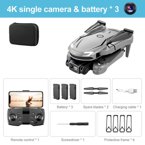 V88 RC Drone WIFI FPV Dual Wide Angle 4K Camera Selfie Quadcopter Altitude Hold - Bild 29 von 35