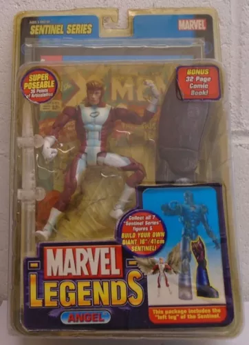 Marvel Legends Ángel Rojo Variante Centinela Serie 10 X-Men BAF Toybiz SELLADO LEER