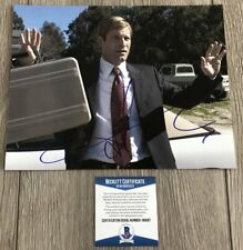 AARON ECKHART SIGNED THANK YOU FOR SMOKING 8x10 PHOTO A w/PROOF BECKETT BAS COA AARON ECKHART SIGNED THANK YOU FOR SMOKING 8x10 PHOTO A w/PROOF BECKETT BAS COA