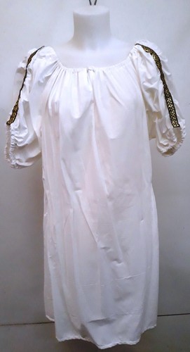 Short Chemise with Fancy Sleeve Trim for all Renaissance & Pirate Garb - Picture 1 of 4
