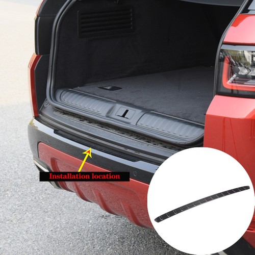 Car Trunk Rear Guard Trim Strip For Range Rover Sport 2018-2021 Stainless Steel - Picture 3 of 5