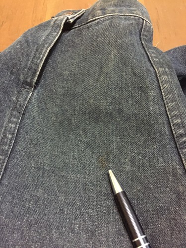 CALVIN KLEIN Vintage Jacket Men’s Size XL Black Denim - Picture 5 of 9