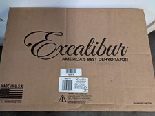Sealed Excalibur Food Deydrator 3926TB Made in US 9-Tray