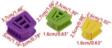 3Pcs Dental Bite Block Autoclavable Silicone Mouth Props Adult/Child