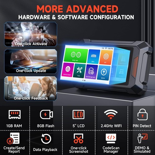 FCAR OBD2 Diesel Heavy Duty Truck Scanner DPF Regen Full System Diagnostic Tool - Picture 14 of 15