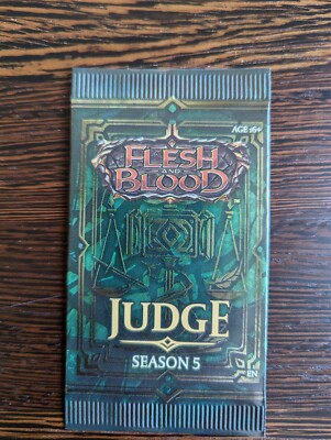 Flesh and Blood JUDGE SEASON 5 Pack (Sealed) | eBay