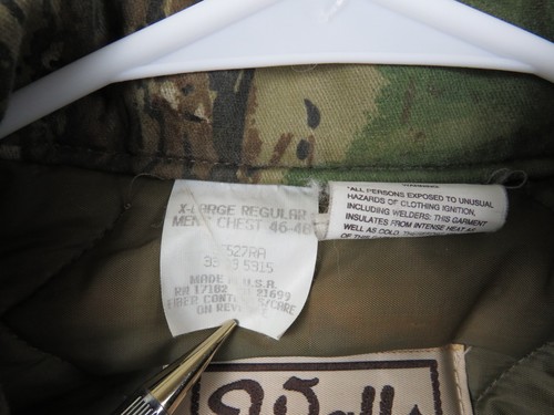 Walls Blizzard-Pruf Coat Hunting Work XL Made in USA Vintage Realtree Camo - Picture 7 of 8