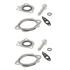 Elring 2pc Turbocharger Mounting Kit For Continental Edge F-150 Mark LT Nautilus