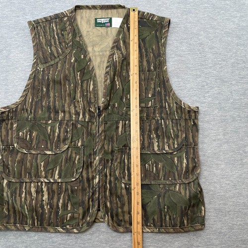 Vintage SafTbak Vest L Realtree Camo Duck Hunting Made USA Waterfowl Outdoor - Picture 11 of 13