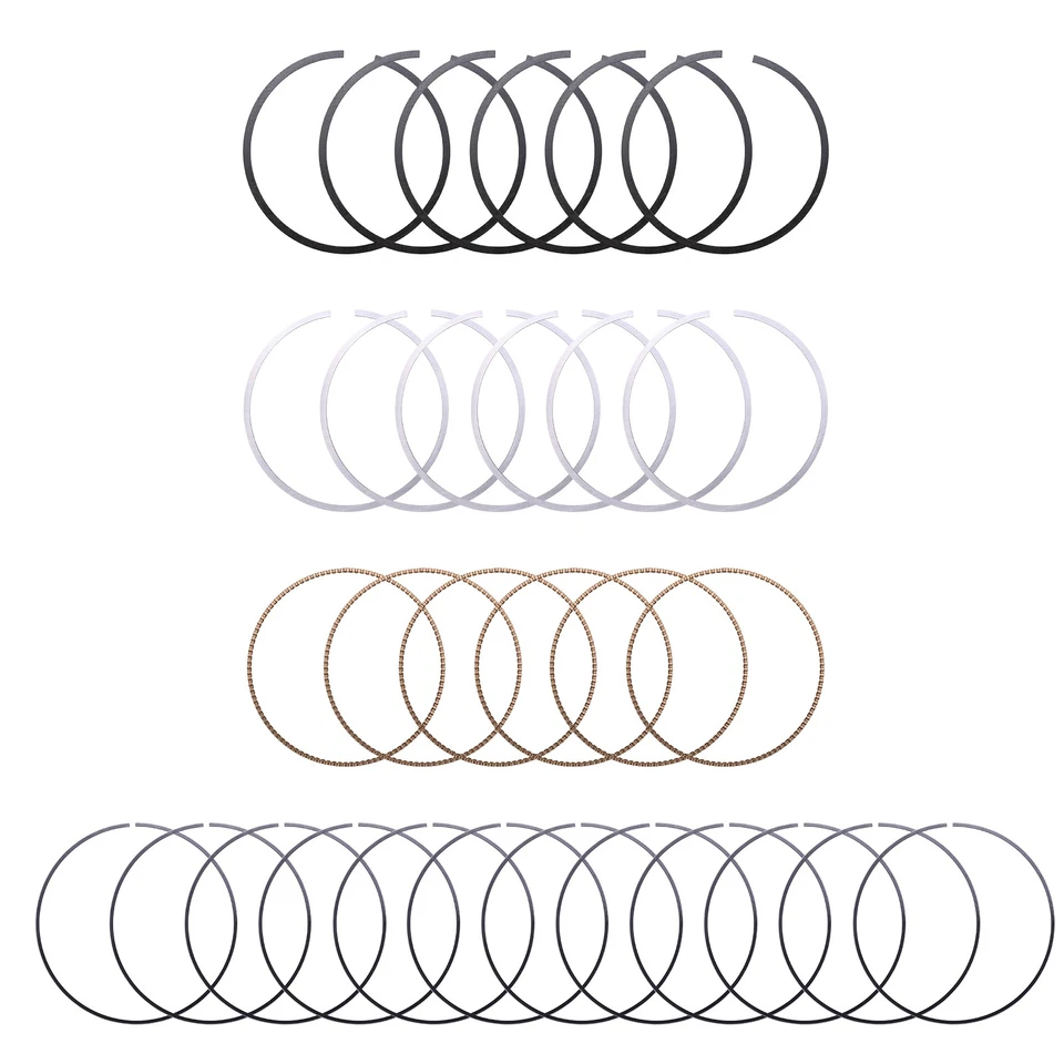 Juego de anillos de pistón de motor para Chrysler Dodge Jeep Ram 2011-2016 3,6 L 68078776AA Foto 4 de 4