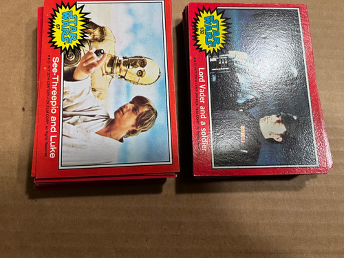 1977 Star Wars Series 2 Complete Card Set (66)- Exc