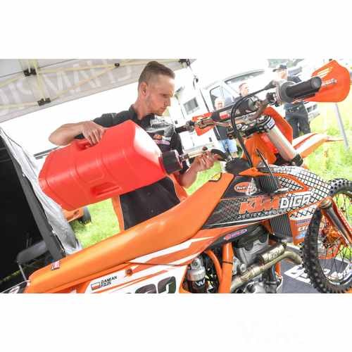 Polisport Pro Octane Rapid Fuel Can 20L Red Fits Kawasaki KX 85 2001-2021 - Picture 3 of 3