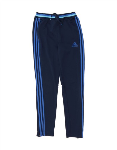 Pantalon de survêtement ADIDAS garçon Climacool 13-14 ans bleu marine polyester ZP09