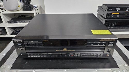 Vintage Sony CDP-C725 5-disc CD changer DSP Processor w Remote Control - Picture 4 of 6