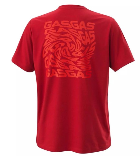 GASGAS CRAZY TWIST TEE RED ADULT Large 3GG230032794 Motocross MX BMX Free Ship!! - Bild 2 von 4