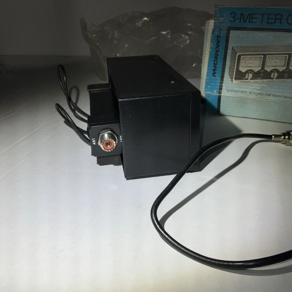 Micronta 3-Meter CB HAM Tester Radio Shack CAT #21-522 Power/Modulation UNTESTED - Image 4 of 4