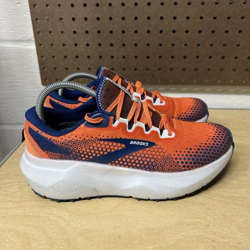 Zapatillas bajas Brooks Caldera 6 Trail Running Hombre Talla 8.5 D Naranja Cojín - Imagen 4 de 9