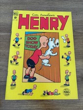 Carl Anderson's Henry #9 FN Dell Silver Age Comic Book 1949 King Feature 18 J347
