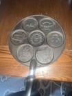 Nordic Ware Zoo Friends Pancake Griddle Pan Skillet Animals Silver Dollar Mini