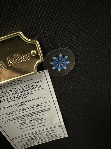 Two Jonathan Adler Brass Leg Leather Top - X Benches (can Be A Pair Or Solo) - Bild 14 von 17