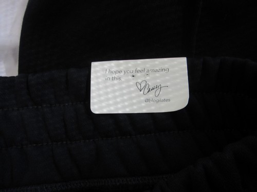 Pantaloni da viaggio Blogilates pantaloni felpati vita alta gamba larga jet nero taglia XL nuovi con etichette - Foto 9 di 12