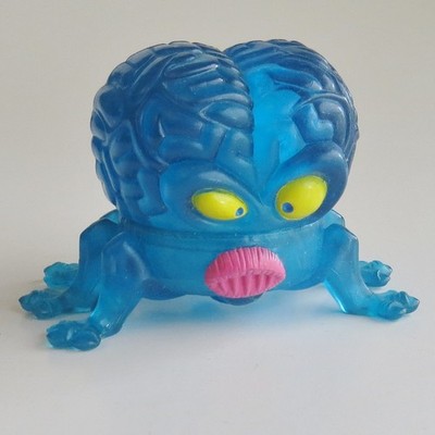 1987 Kenner Real Ghostbusters BRAIN MATTER Mini Goopers GOOP Blue Ghost FIGURE