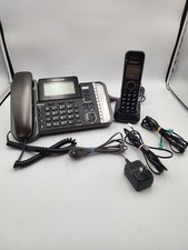Panasonic KX-TG9581B 2-Line Cordless Telephone System with Handset - Black