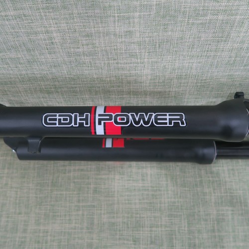 26"/27.5"/29" Bicycle Suspension Fork 28.6mm Single Shoulder Straight w/Headset - Picture 6 of 13