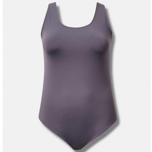 Traje de cuerpo tórrido tejido esculpido doble cuchara gris para mujer 10/grande - Imagen 4 de 11
