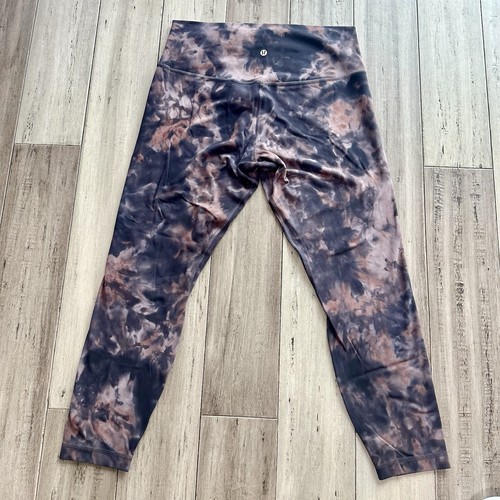 Leggings Lululemon para mujer 12 Wunder Train contorno ajuste tiro alto tinte diamante - Imagen 6 de 11