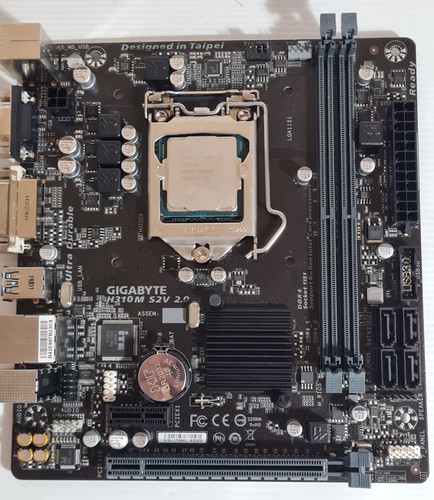 Gigabyte H310M ITX Motherboard, i5-9500 CPU, 256GB SSD 16GB DDR4 Win 11 Pro - Picture 4 of 10