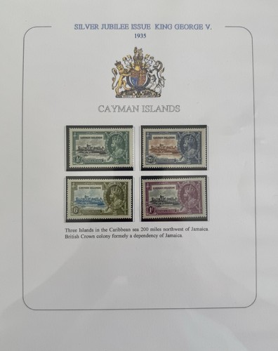 GB KGV 1935 PLATA JUBILEO ÓMNIBUS TODOS LOS SELLOS SIN EGIPTO CON PROGRAMA ORIGINAL MH - Imagen 12 de 13