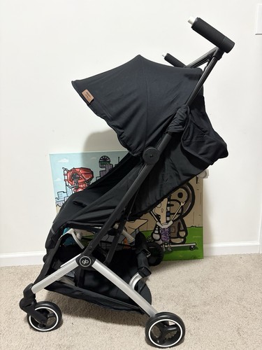 GB Pockit+ All-City leichter kompakter Reisekinderwagen schwarz offener Karton - Bild 2 von 8