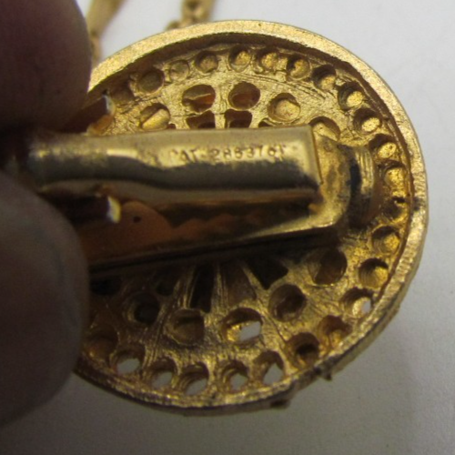 Vintage Talithalter goldfarben. Judaica Israel  - Bild 4 von 5