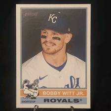 2025 Topps Heritage Bobby Witt Jr. (#92) Royals SP