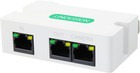 LINOVISION Mini extender POE a 2 porte Ripetitore IEEE 802.3af/at POE