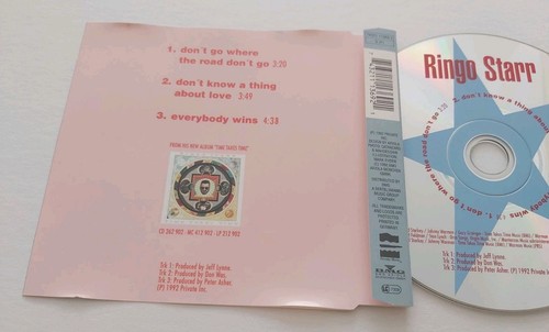 RINGO STARR DON'T GO WHERE THE ROAD DON'T GO 3 TRACK HOLLAND CD - Picture 2 of 2