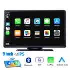 9" Wireless CarPlay & Android Auto Screen Portable Bluetooth Plug & Play for Car