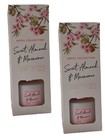 Hotel  Collection Sweet Almond & Macaroon/No.22 Scented Diffuser~2  x 100ml~BN~