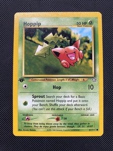 Pokemon - Hoppip - Neo Genesis 61/111 1st Edition - Common - NM