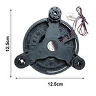 Wentylator do lodówki model GW12E12MS1FB52 12V potrójny kabel 12 5cm rozmiar