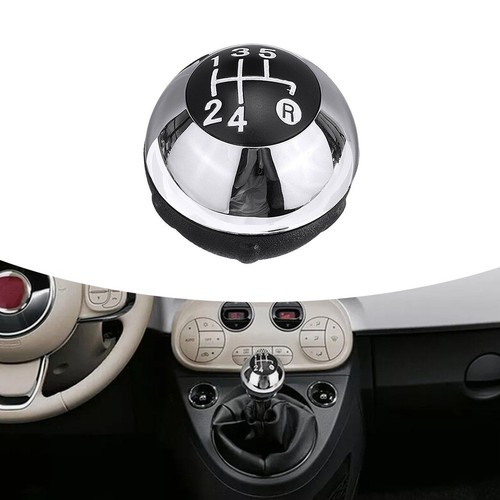 Chrome Gear Knob Car Interior Upgrade Better Grip Comfortable Shifting