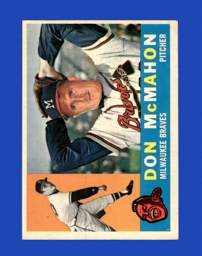 1960 Topps Set-Break #189 Don Mcmahon EX-EXMINT *GMCARDS*