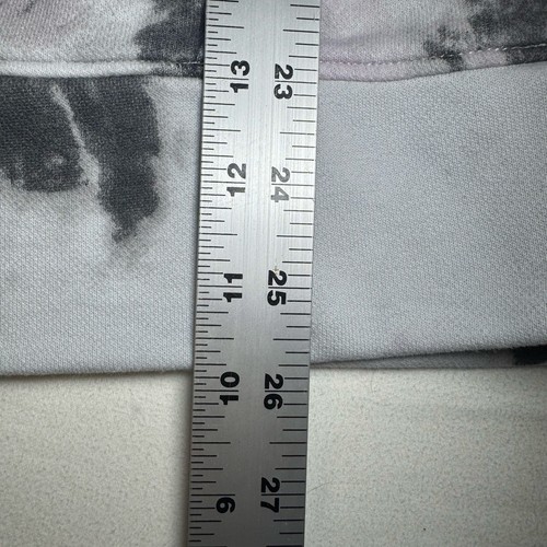 Hollister Damen Batik Hoodie in Weiß, Schwarz und Pink. Gr. M. - Bild 7 von 7