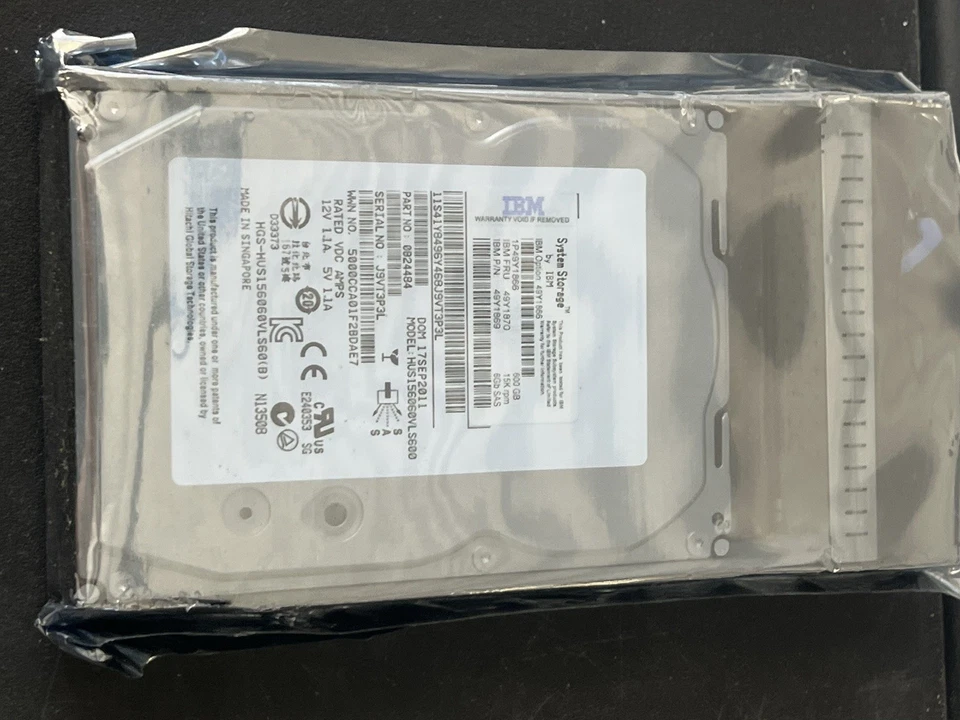 IBM System Storage 49Y1866 600GB 15K rpm 6GB SAS - Image 3 of 4