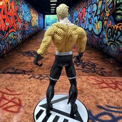 Figura de acción DC Direct Blackest Night Black Lantern Aquaman serie 3 usada - Imagen 3 de 4